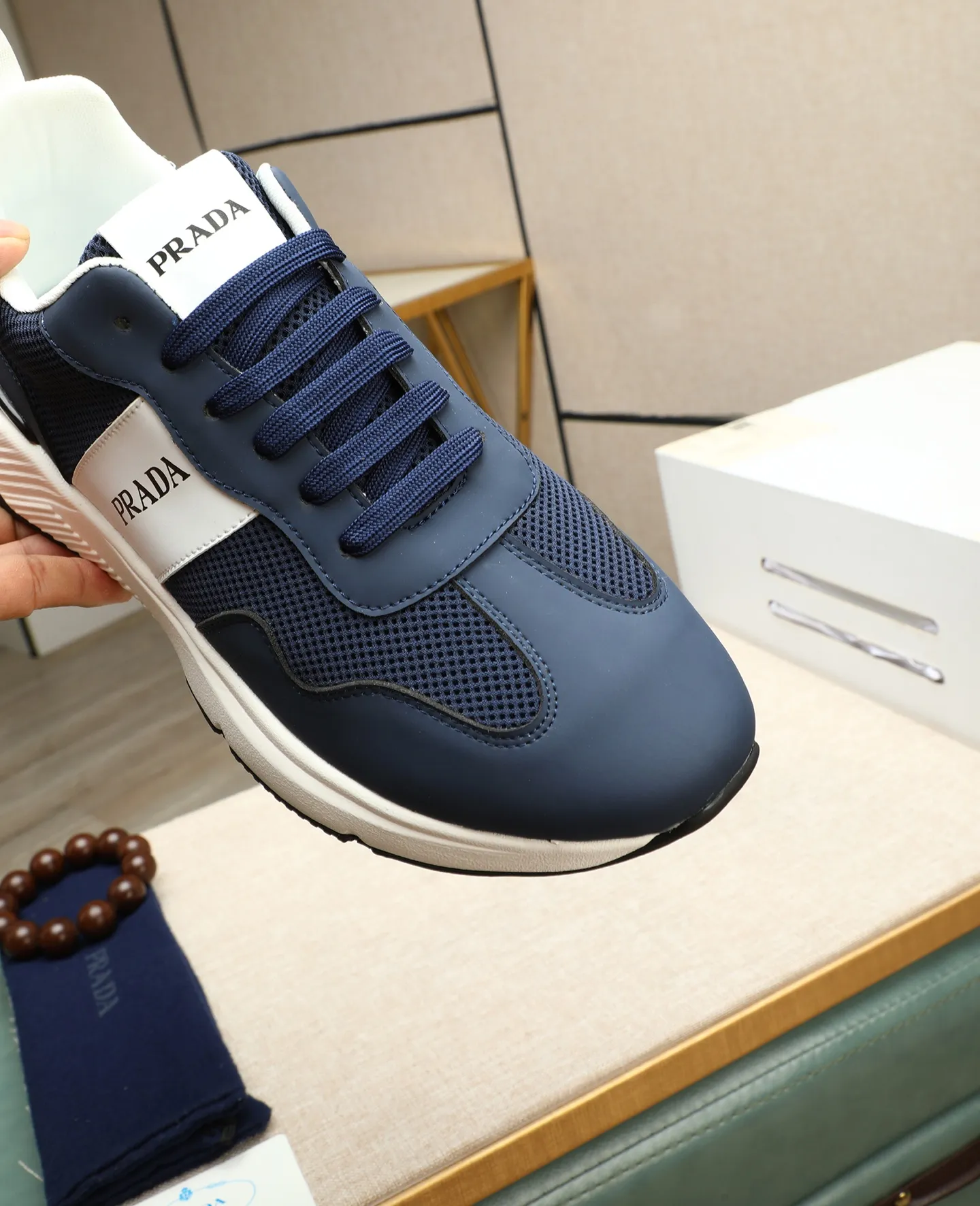 Men's men's shoes💰460🌹🌹[PRADA—Prada] new model🙈original replica! 👟👟👟The uppers are made of top-notch workmanship from Italy🇮🇹Imported calfskin❗️Genuine leather lining@Suitable for travel, the original version has an enlarged engraved sole, making it suitable for all kinds of travel, showing low-key luxury. Let quality speak for itself. Color: Size: 38-44